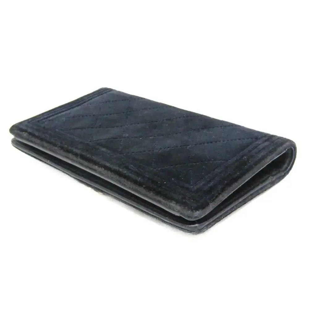 CHANEL Blue Wallet